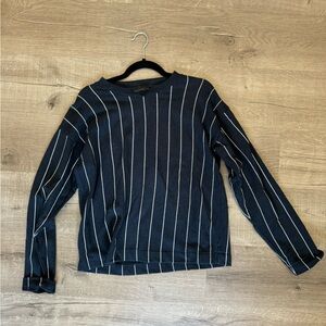 J CREW Long Sleeve Sweater Pin Striped Size Small